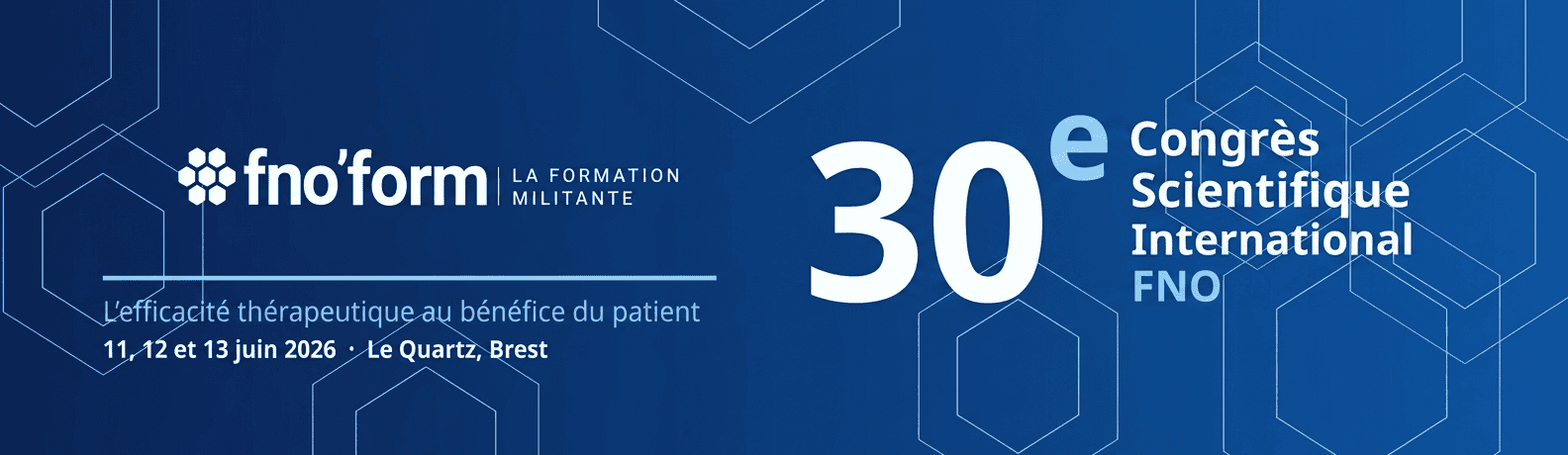 30e Congrès Scientifique International FNO